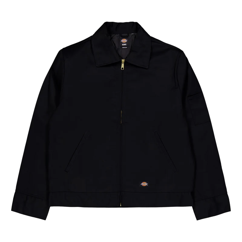 Lined Eisenhower Jacket Rec Black