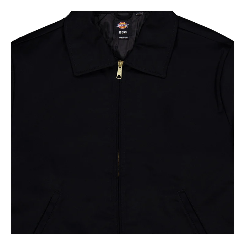 Lined Eisenhower Jacket Rec Black
