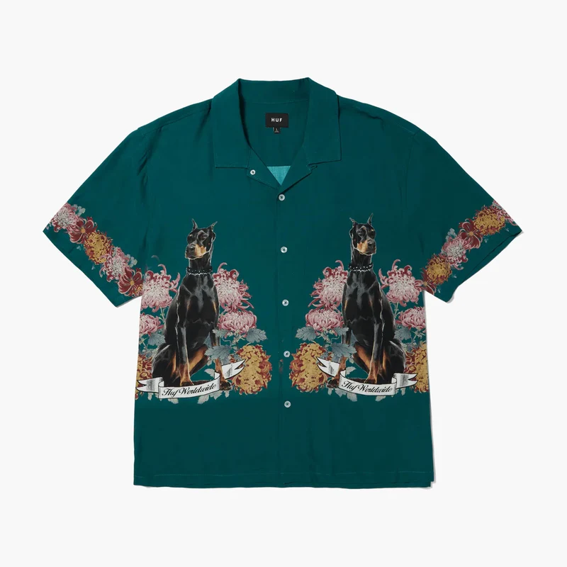 Best Boys Ss Resort Shirt Pine