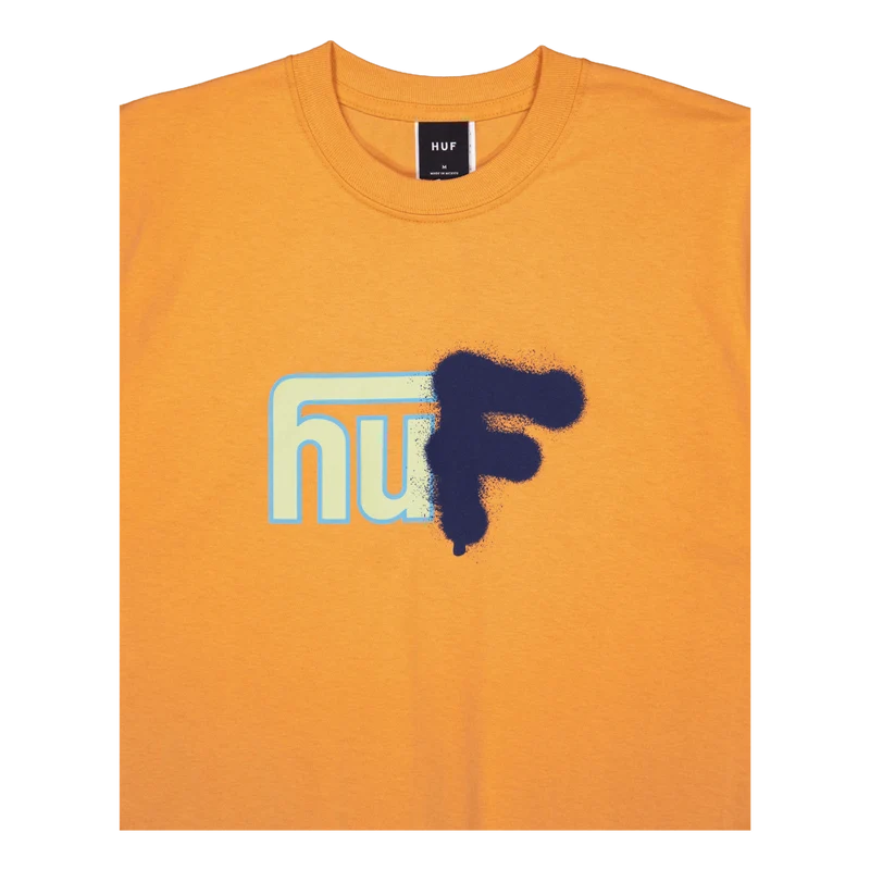 Upside Downtown S/s Tee Tangerine
