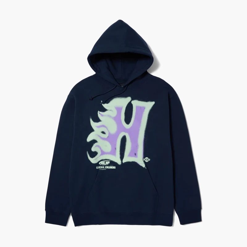 Heat Wave P/o Hoodie Navy
