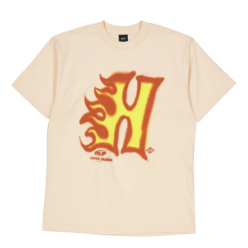 Heat Wave S/s Tee Wheat