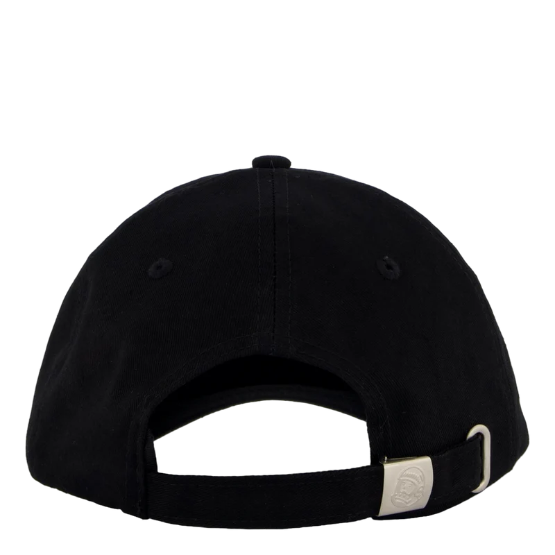 Script Logo Embroidered Cap Black