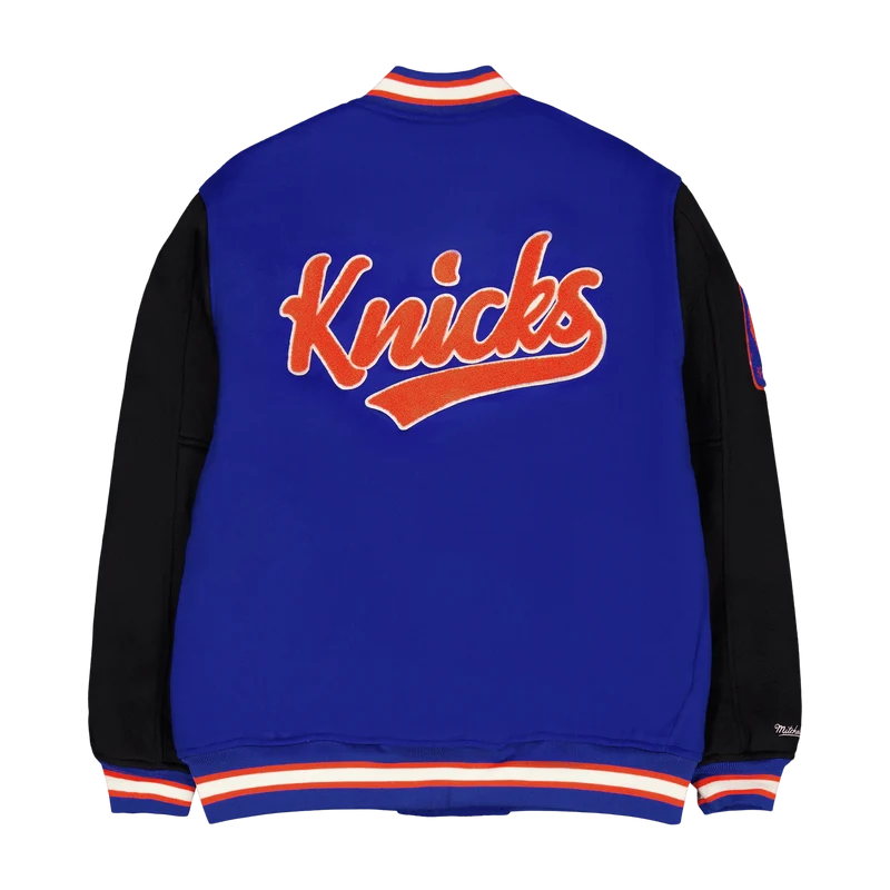 Knicks Team Legacy Varsity Jac Royal/black