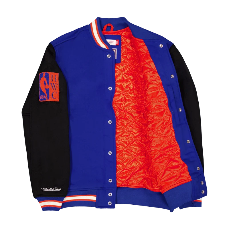 Knicks Team Legacy Varsity Jac Royal/black