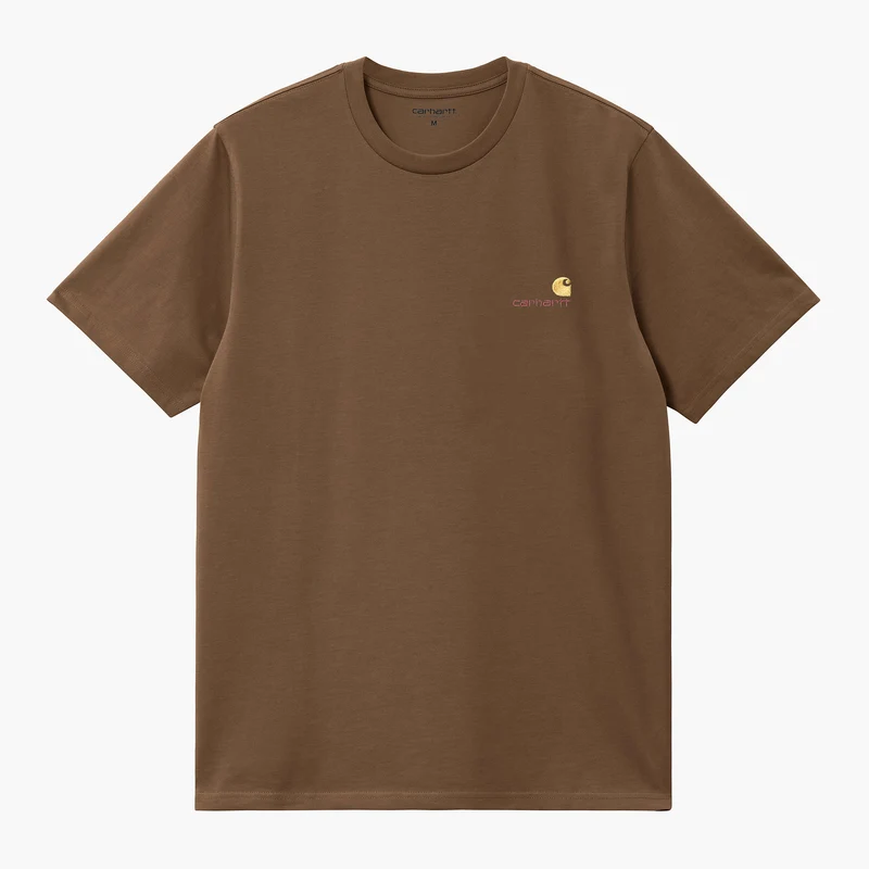 S/s American Script T-shirt Lumber