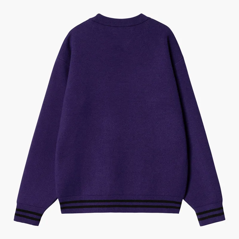 Onyx Sweater Tyrian / Black