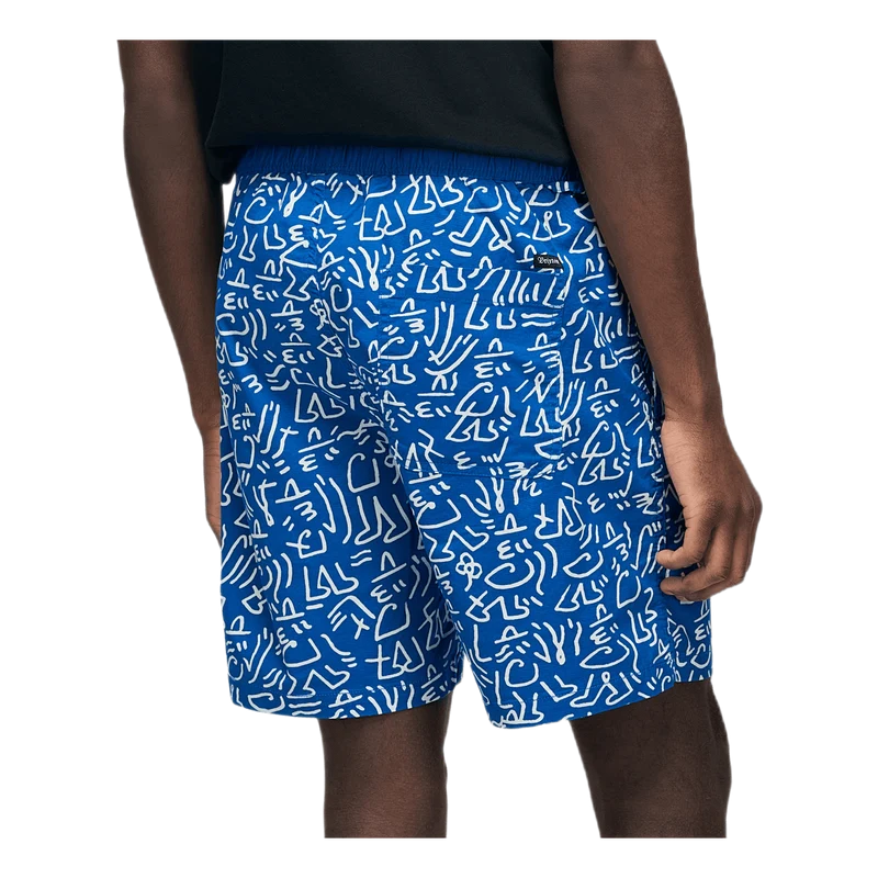 Steady Elastic Wb Shorts Blue