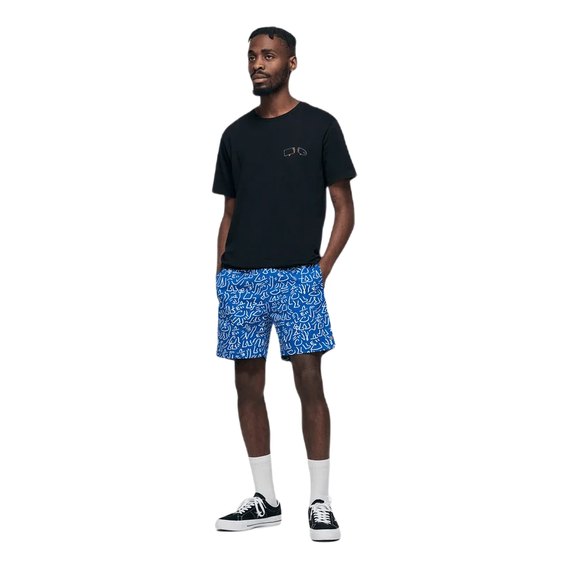 Steady Elastic Wb Shorts Blue