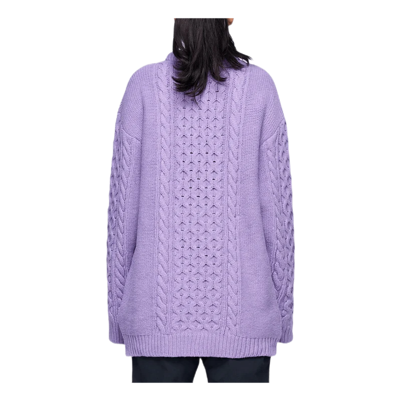 Boyfriend Knit Purple