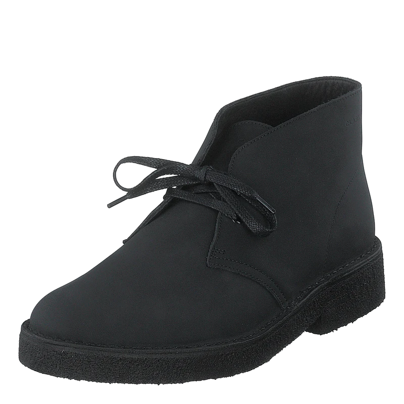 Desert Boot 221 Black Leather