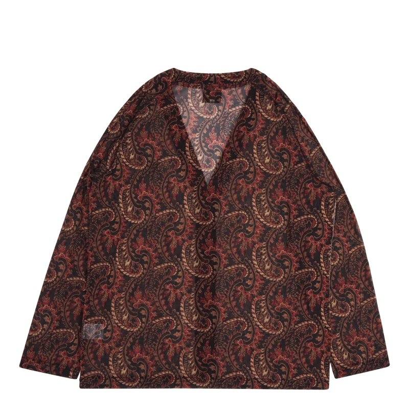 Needles V Neck Cardigan - Poly Black