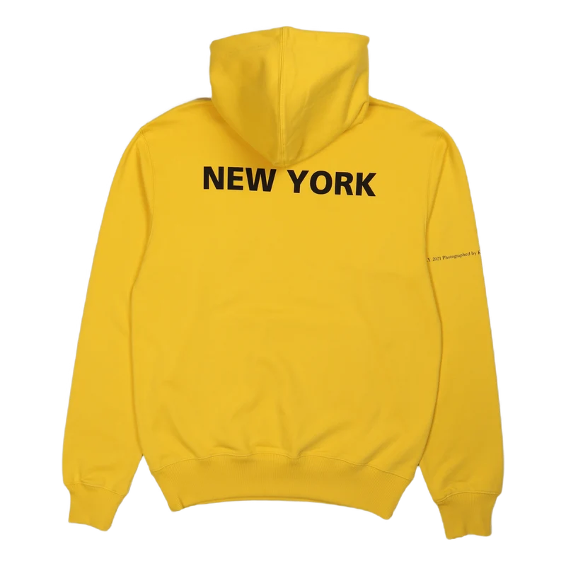 Ny Hoodie 1.postcard Taxi Yellow