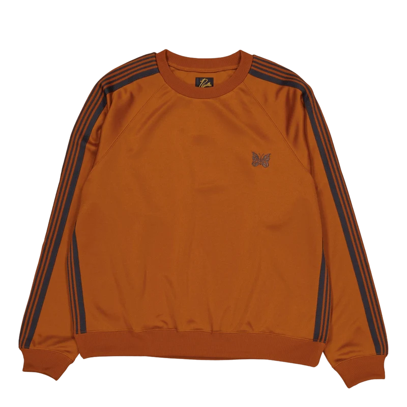 Needles Track Crew Neck Shirt A-rust