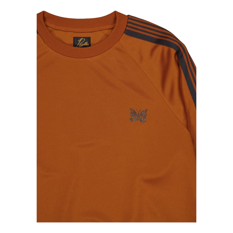 Needles Track Crew Neck Shirt A-rust