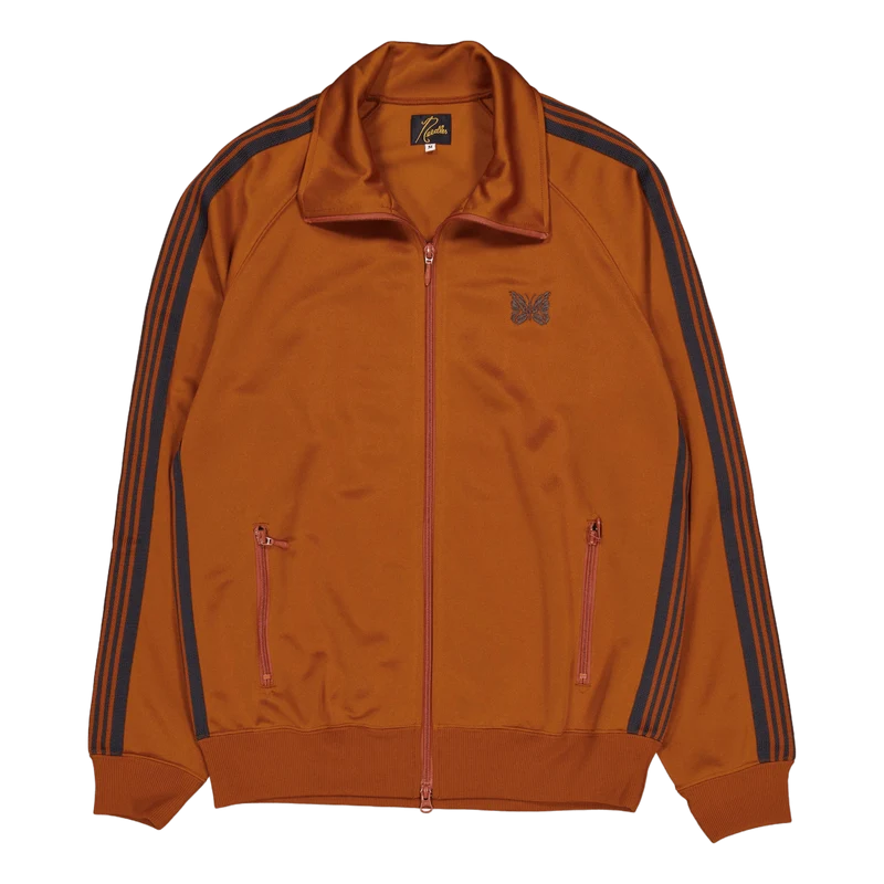 Needles Track Jacket - Poly Sm A-rust