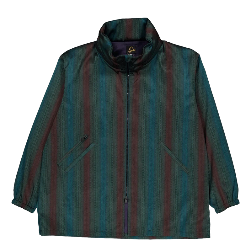 Needles Hooded Sur Coat - Poly B-green/brown
