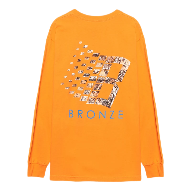 B Logo Tree Longsleeve Orange