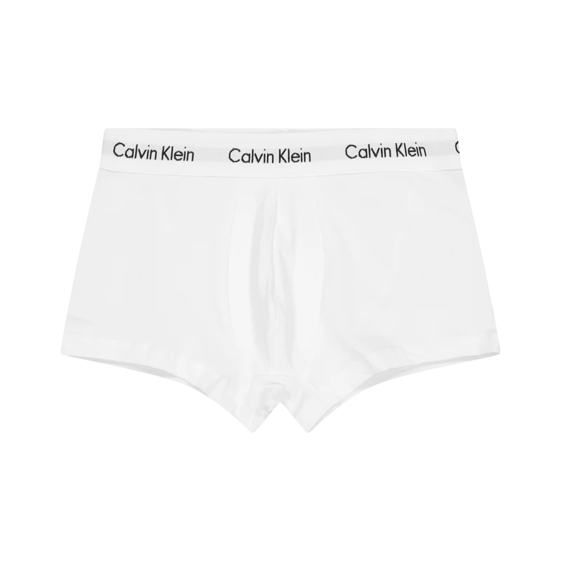 Cotton Stretch 3P Low Rise Trunk White