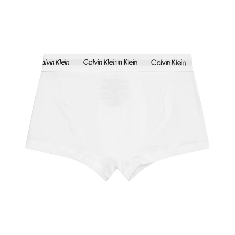 Cotton Stretch 3P Low Rise Trunk White