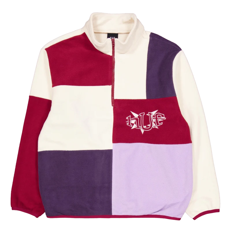 Remix Quarter Zip Fleece Lavender