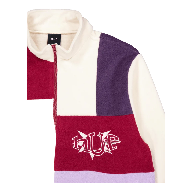 Remix Quarter Zip Fleece Lavender