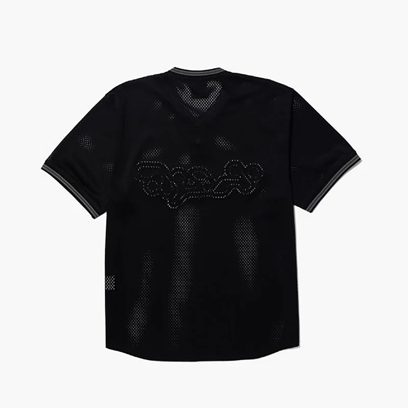 Halftime Henley S/s Jersey Black