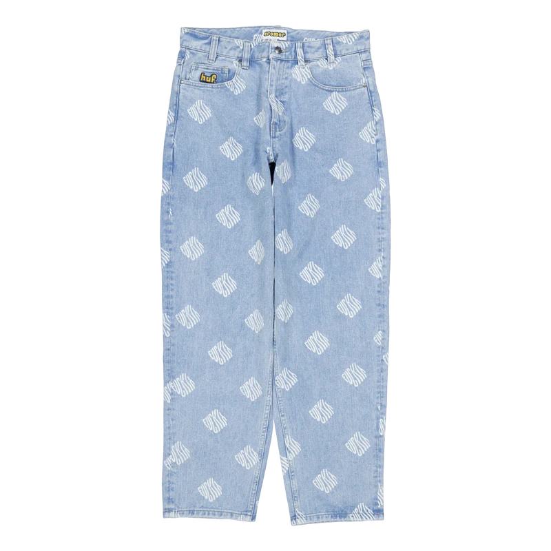Cromer Print Pant Blue