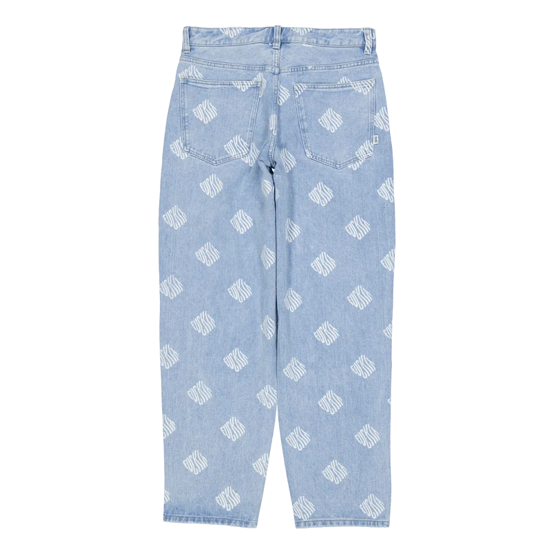 Cromer Print Pant Blue