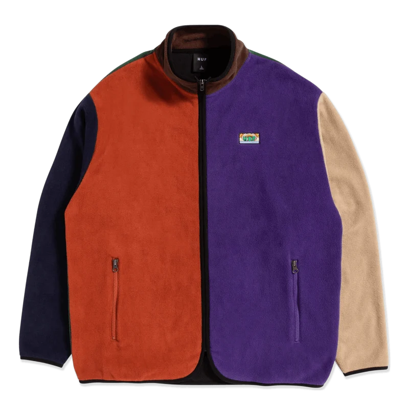 New Day Color Block Tech Fleec Emerald