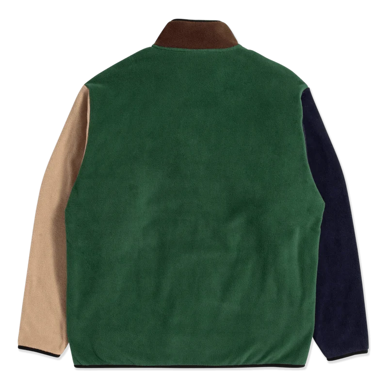 New Day Color Block Tech Fleec Emerald