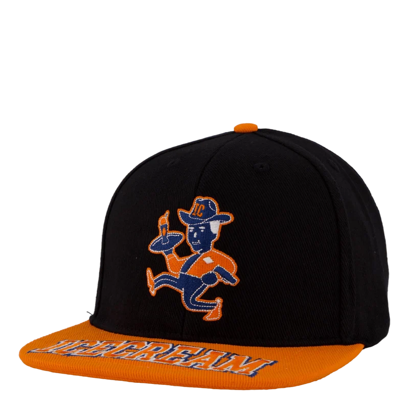 Served Up Strapback Cap Black