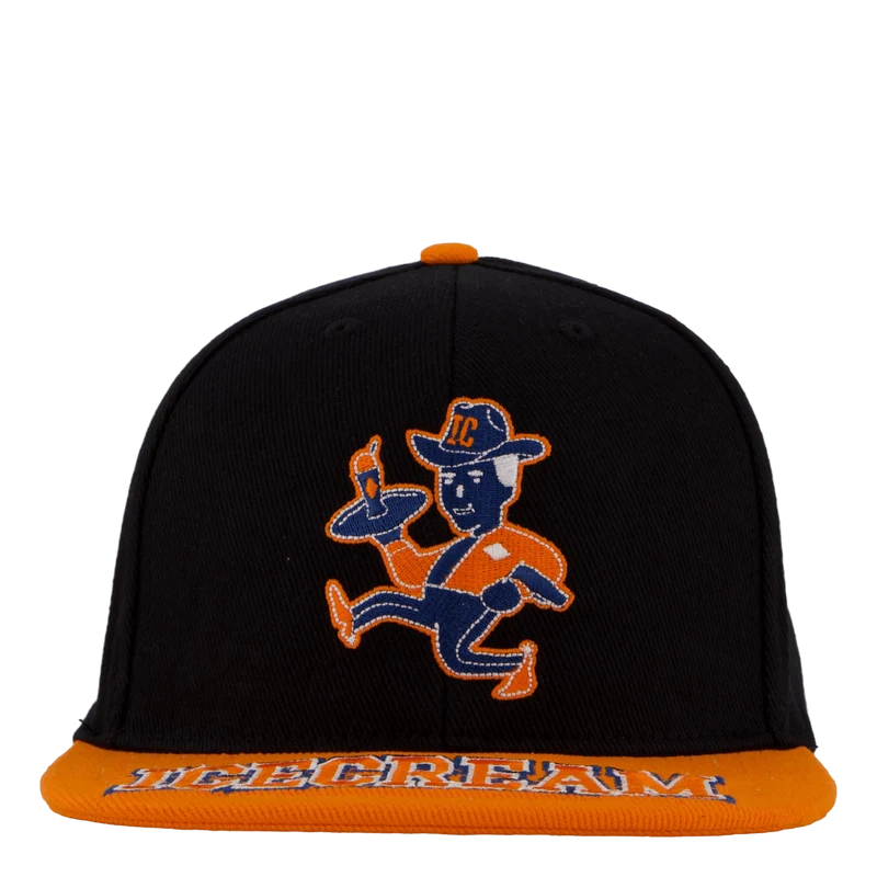 Served Up Strapback Cap Black