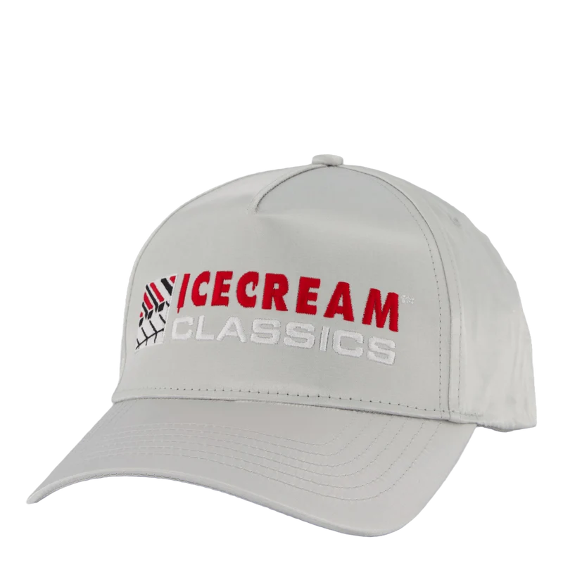Piano Satin Trucker Silver