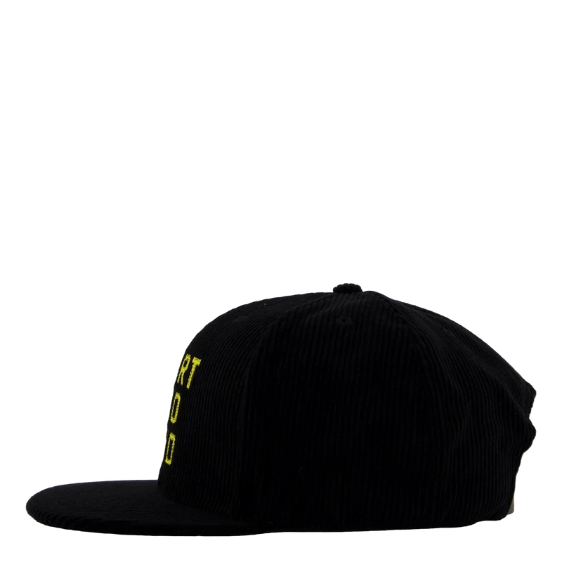 Heart And Mind Corduroy Visor Black