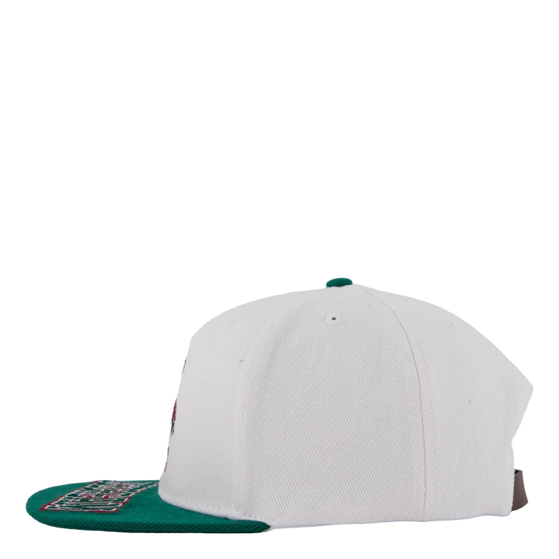 Served Up Strapback Cap White