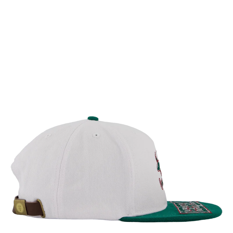 Served Up Strapback Cap White