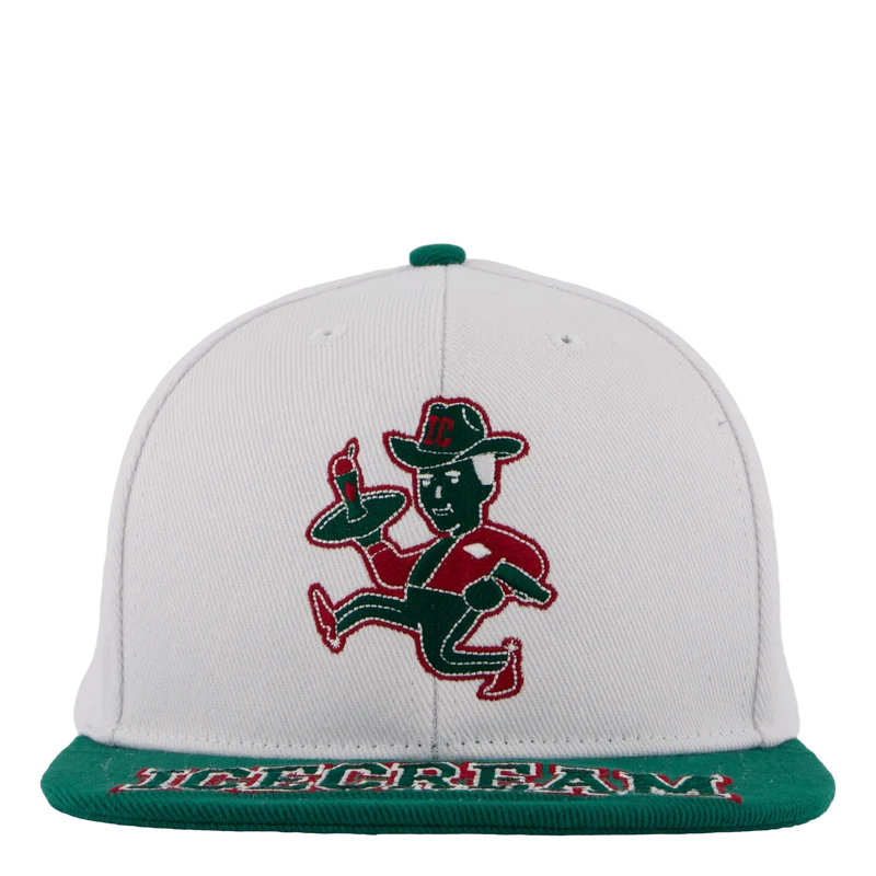 Served Up Strapback Cap White