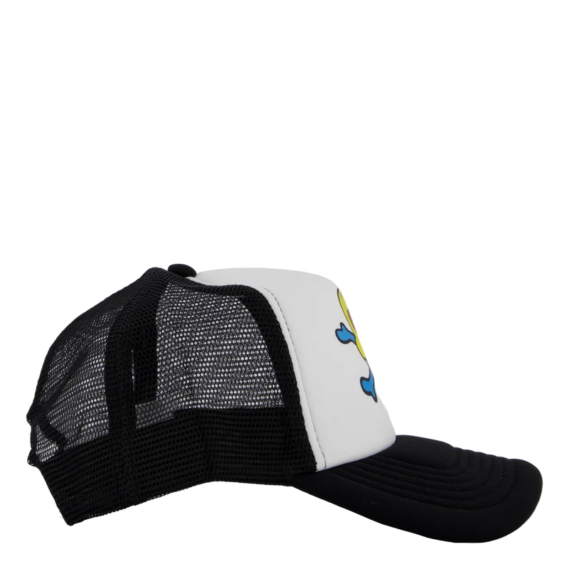 Cones And Bones Trucker White