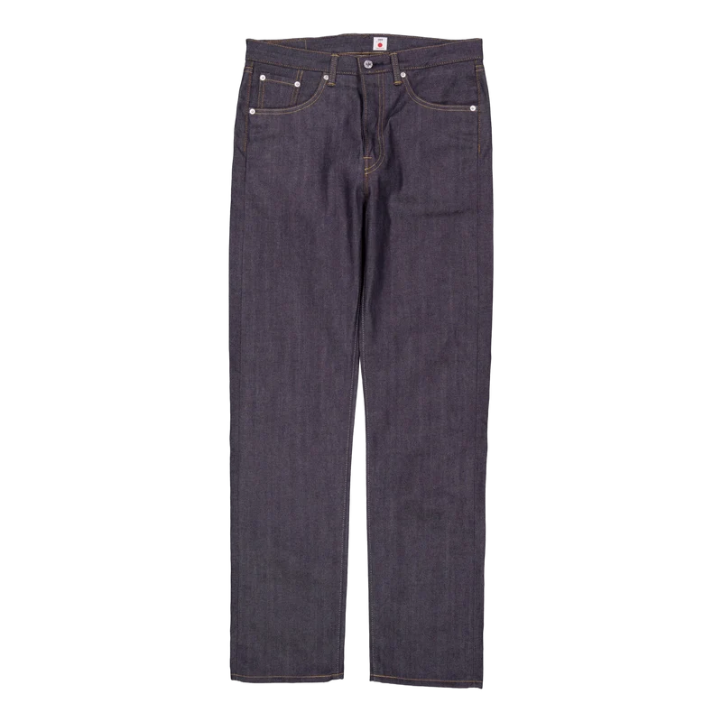 Loose Straight Jeans Blue - Unwashed