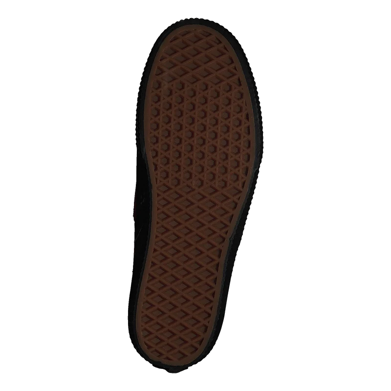 Embossed Authentic Platform 2. Rococco Red-black