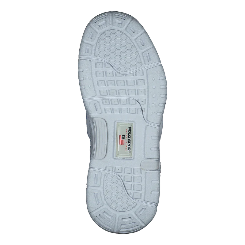 PS100 High-Top Sneaker White / Navy / RL2000 Red