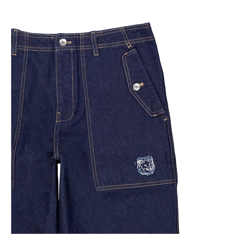 Workwear Pants Washed Indigo