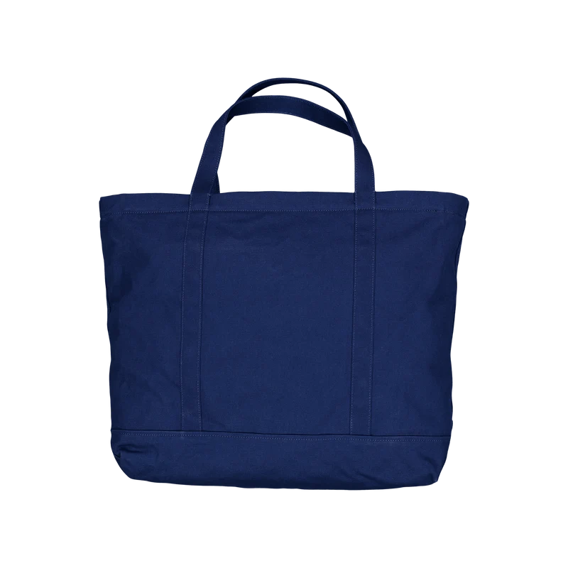 Varsity Patches Xxl Tote Bag Ink Blue
