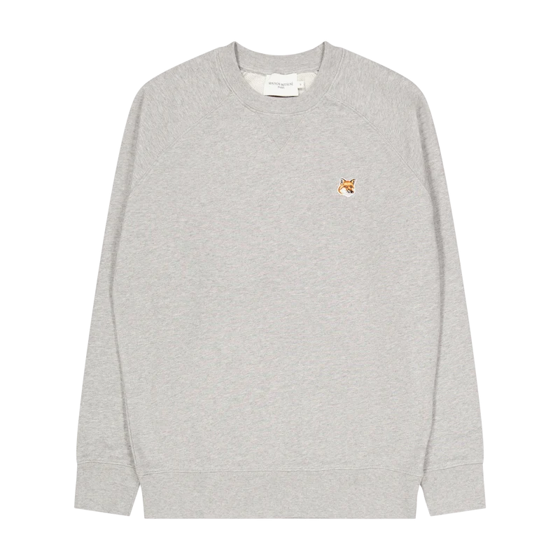 Fox Head Patch Classic Sweatsh Grey Melange