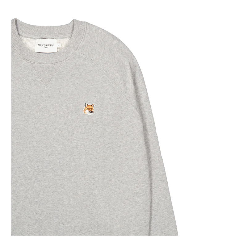 Fox Head Patch Classic Sweatsh Grey Melange