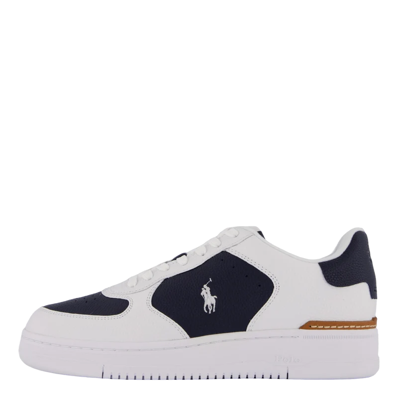 Masters Court Leather Sneaker White / Navy