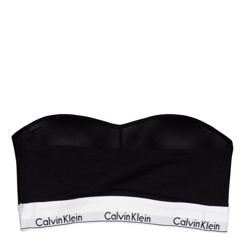 Lightly Lined Bandeau Black