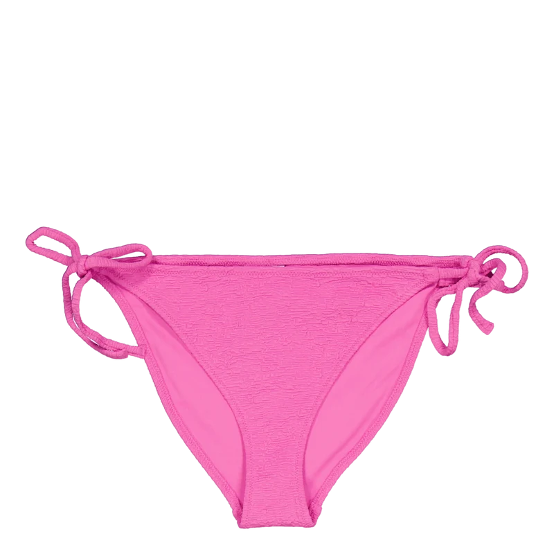 String Side Tie Bikini Bold Pink