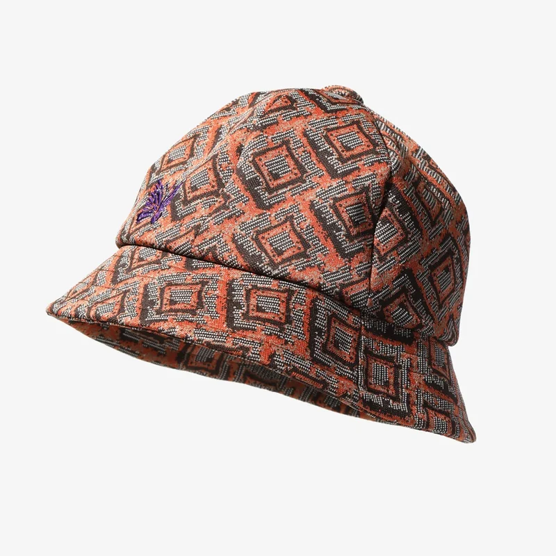 Needles Bermuda Hat - Poly Jq. C-orange
